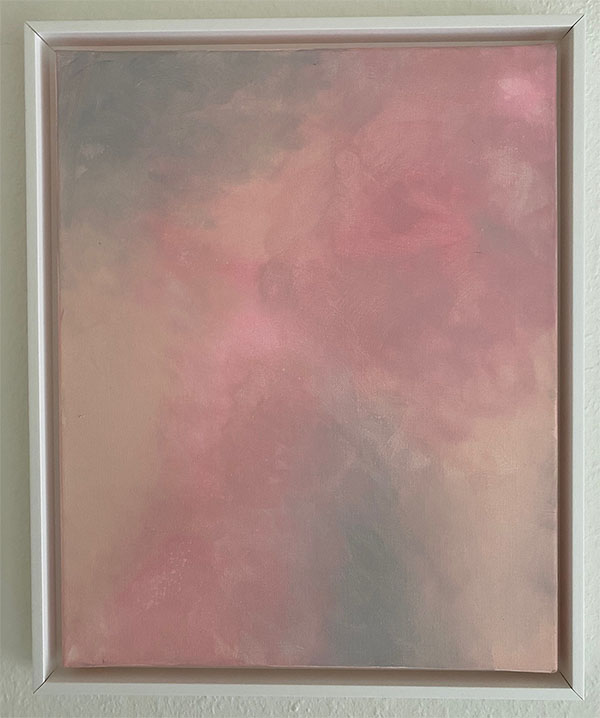 50 x 40 cm, gerahmt