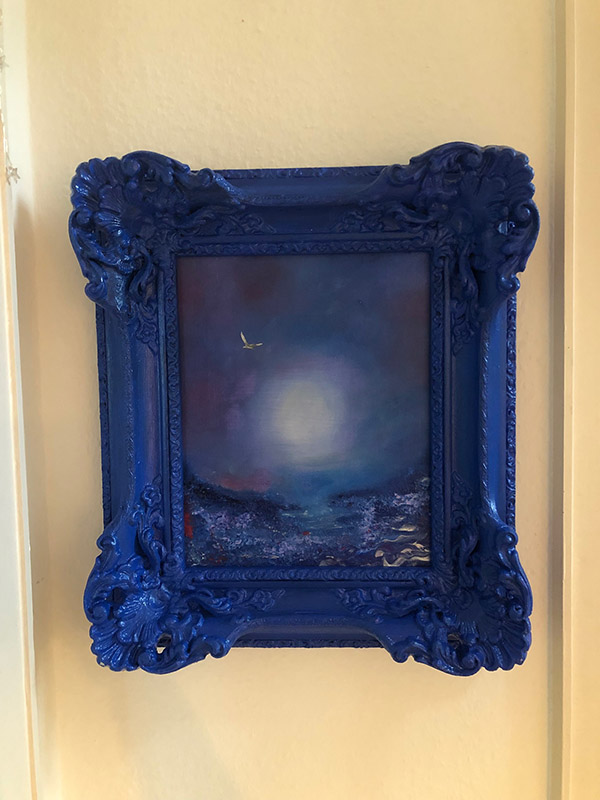 43 x 38 cm, gerahmt